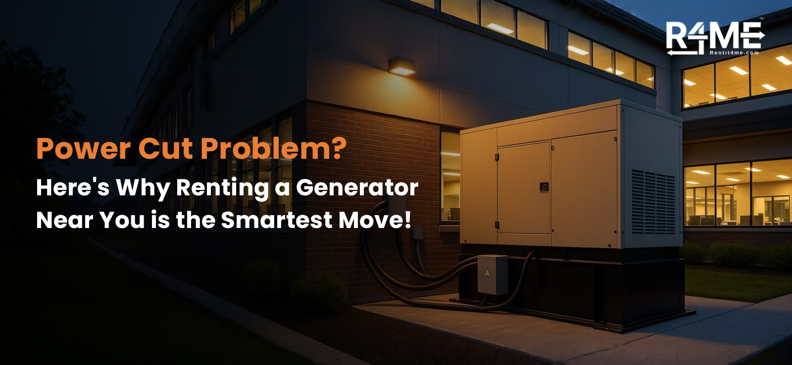 Power Cut Problem? Here is Why Renting a Generator Near You is the Smartest Move!