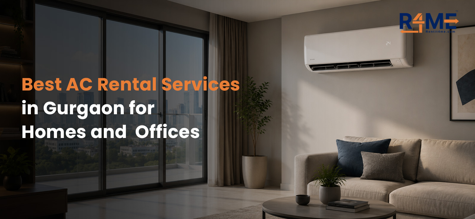 Best AC Rental Services in Gurgaon for Homes & Offices
