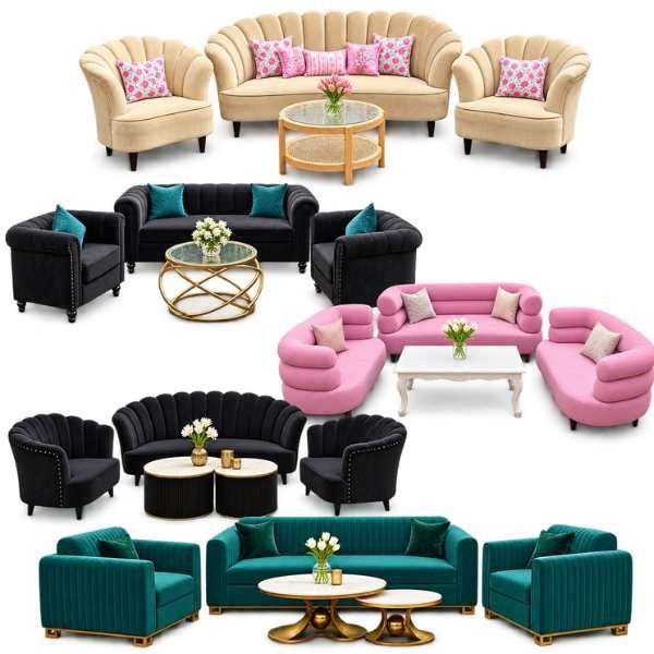 Sofa Sets on rent