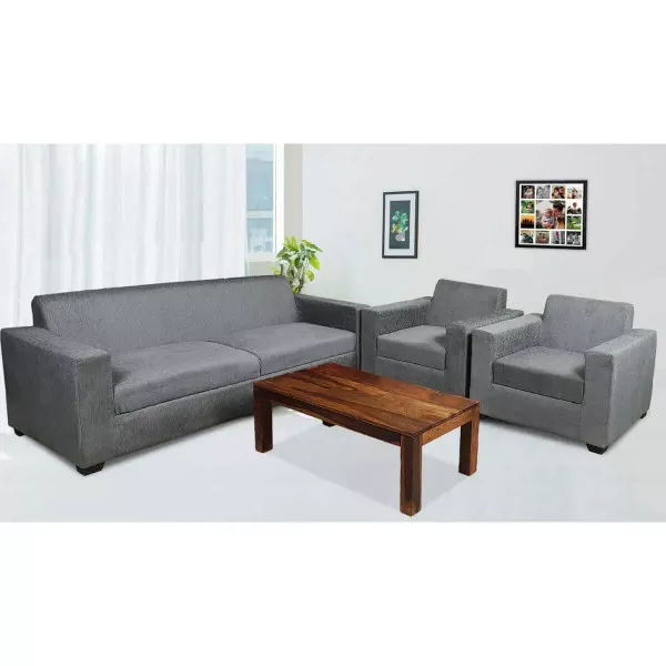 Five Seater Sofa on Rent (Grey) for rent