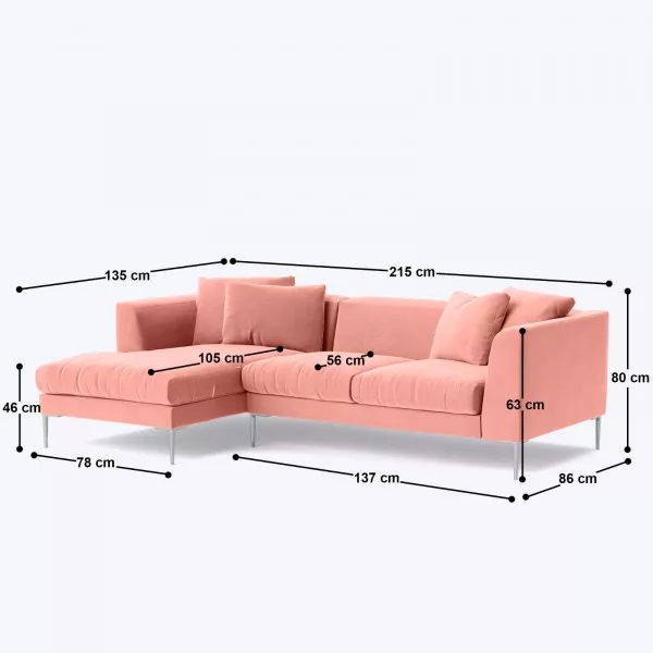 Hybo L Shape Sofa - 85 for rent