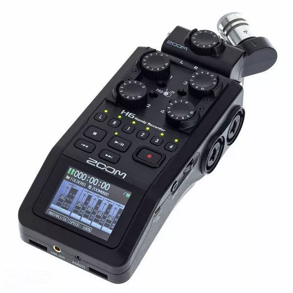 Zoom H6 All Black 6 - Input