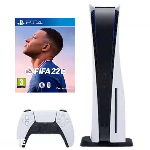 PS5+FIFA22 with 1 Controller for rent