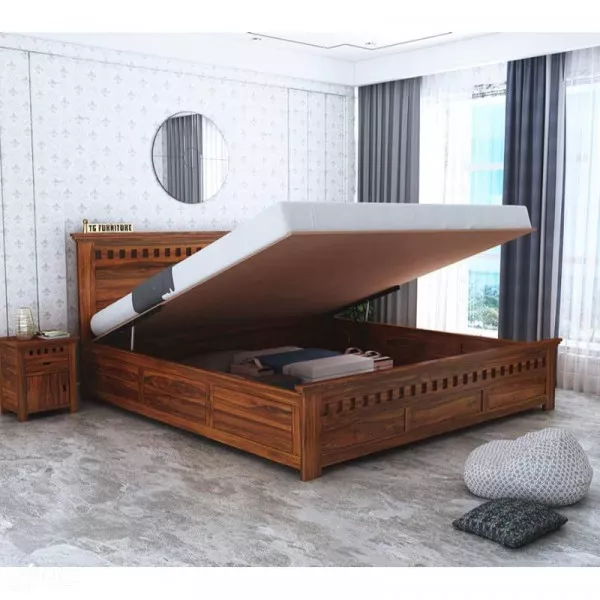 Double Bed With Storage for rent