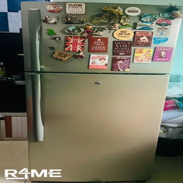 LG Refrigerator, 350 Ltr - Double Door (Grey) on rent