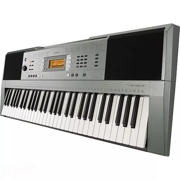 Yamaha PSR-E353, 61 Keys Portable Keyboard with Adaptor, Grey