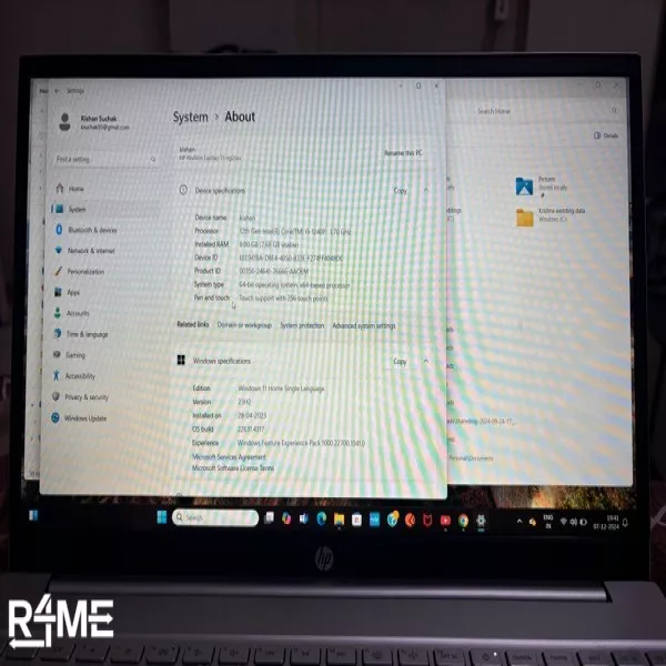 HP Laptop on rent