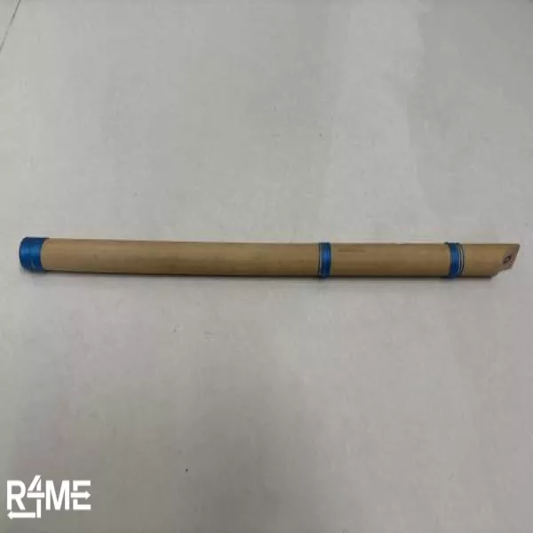 Flute with vertical blow