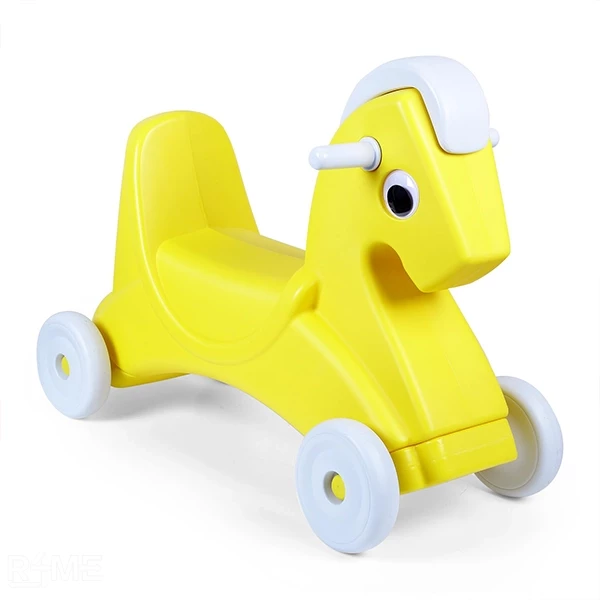 Zoozi MII Ride On 2 in 1 - Yellow on rent