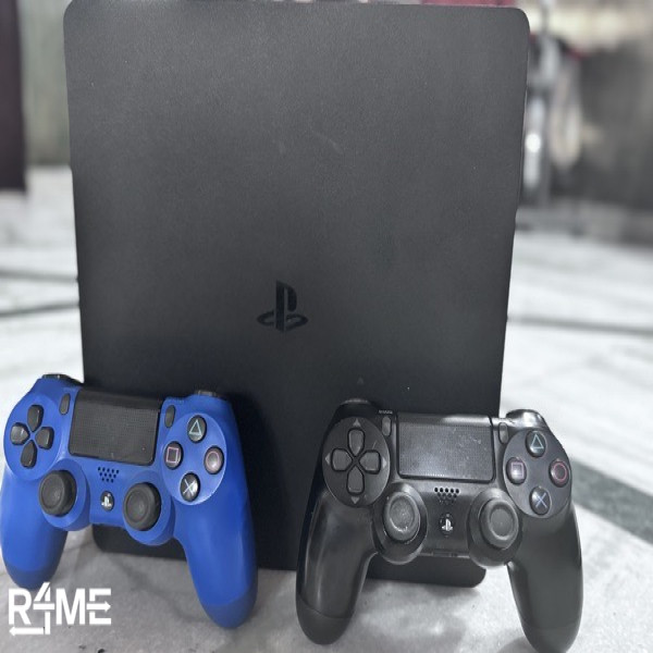 “Sony PS4 Slim Console with 2 Controllers on Rent in Delhi NCR”