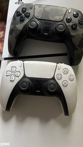 Playstation 5 disc edition with 5 games on rent