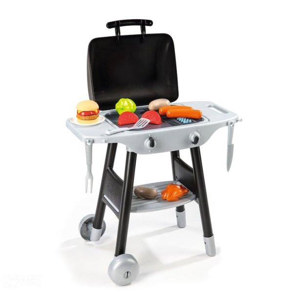 Barbecue BBQ grill kitchen set