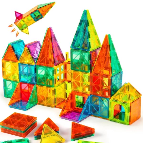 Gelmeg magnetic tiles 44 pcs
