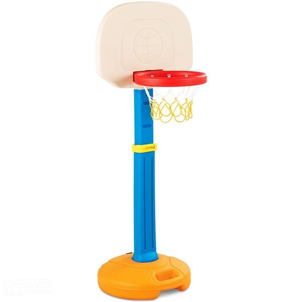 Adjustable basketball hoop on rent