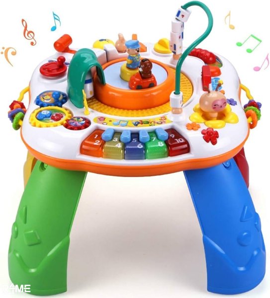 Learning multi activity table with sounds and  music on rent
