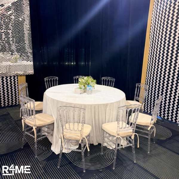 Acrylic Chiavari Chair on rent