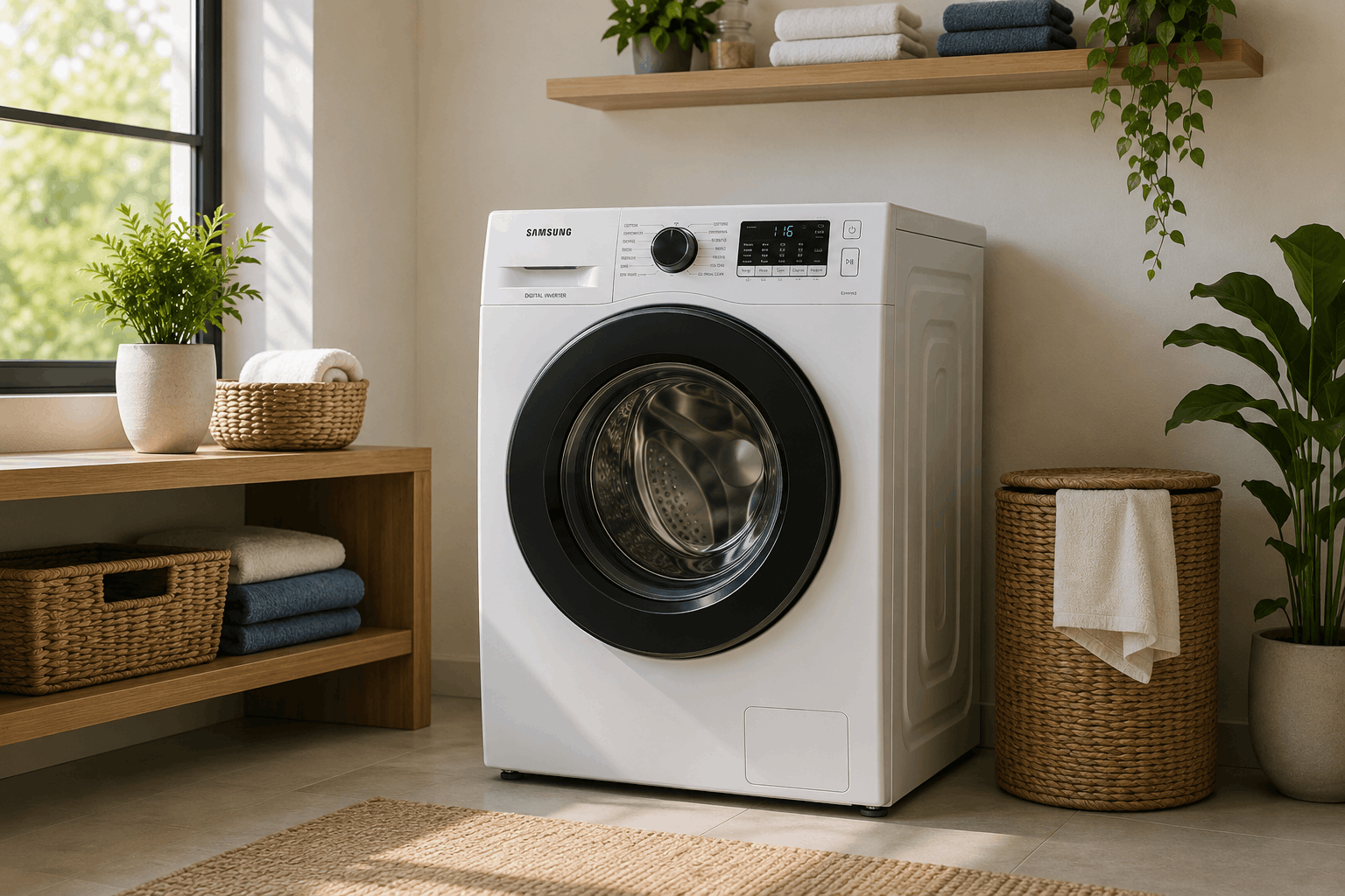 Washing machine on rent