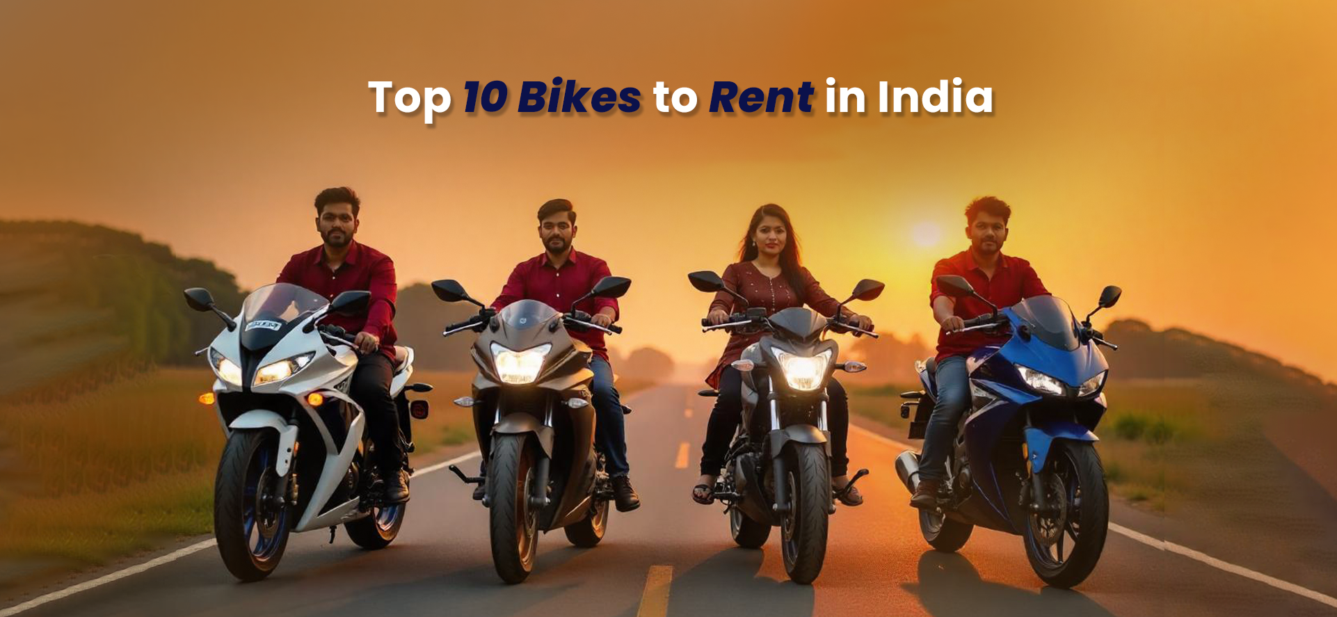 Top 10 Bikes to Rent in India