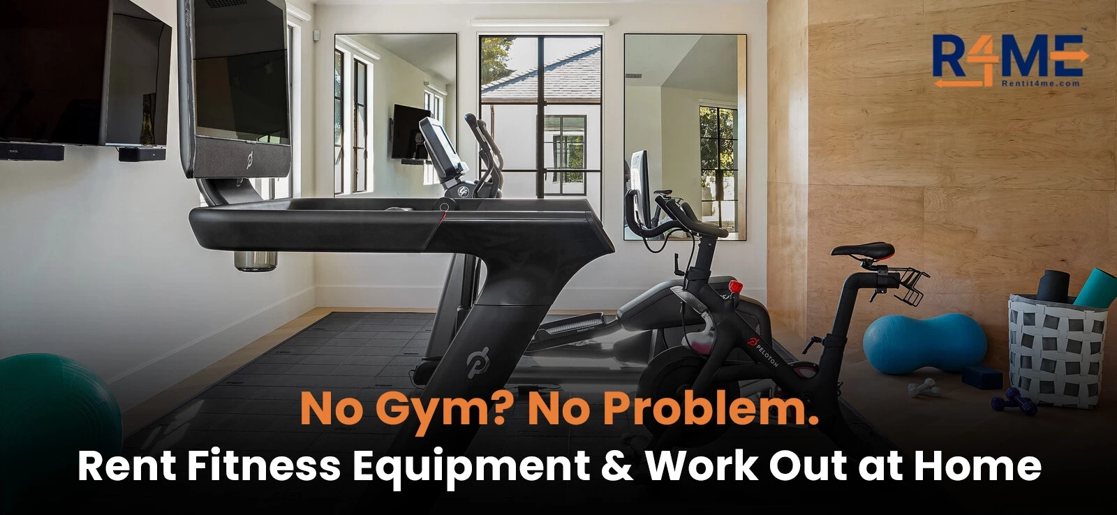 No Gym? No Problem. Rent Fitness Equipment & Work Out at Home
