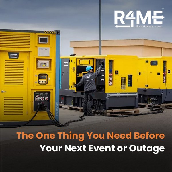 The One Thing You Need Before Your Next Event or Outage