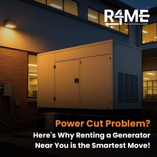 Power Cut Problem? Here's Why Renting a Generator Near You is the Smartest Move!