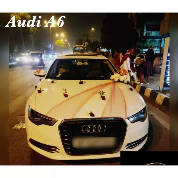 Audi A6 on rent