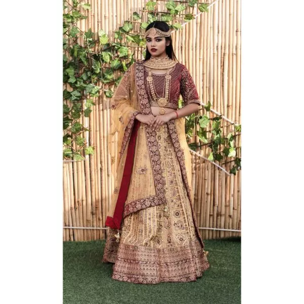 Lehenga on rent