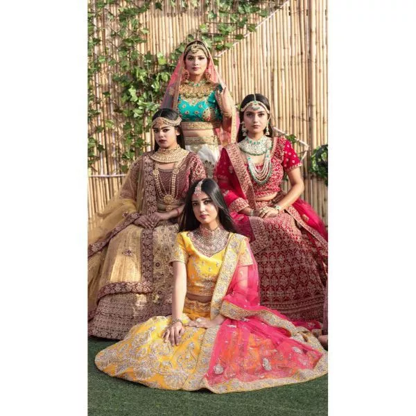 Lehenga on rent