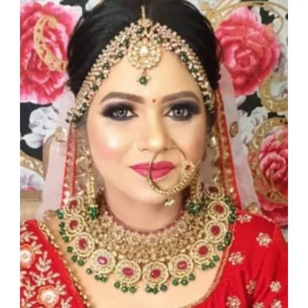 Polki & Beads Bridal Set on rent