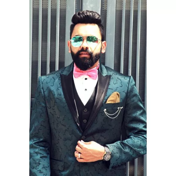 Sea Green 3 Piece Tuxedo on rent