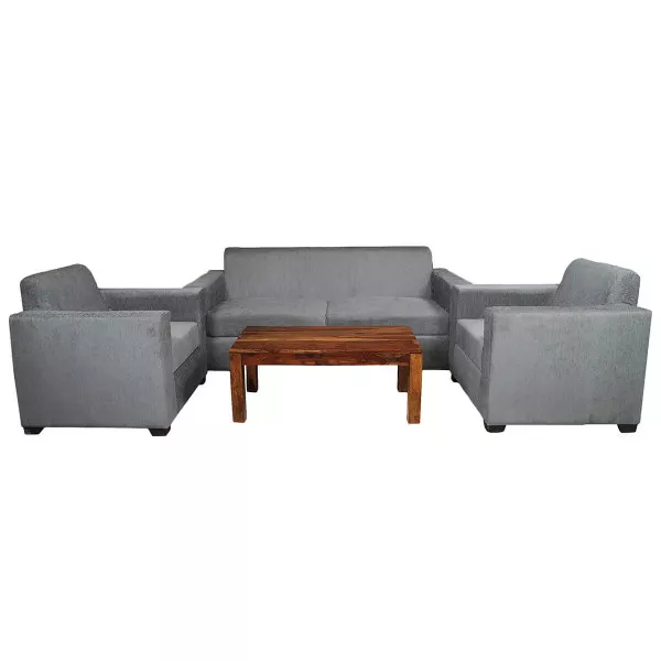 Five Seater Sofa on Rent (Grey) on rent