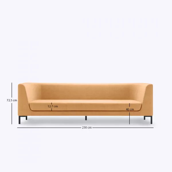 Jackson Box 4 Seater Sofa - 90.5" on rent
