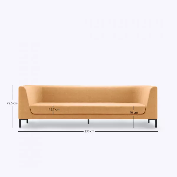 Jackson Box 4 Seater Sofa - 90.5" on rent