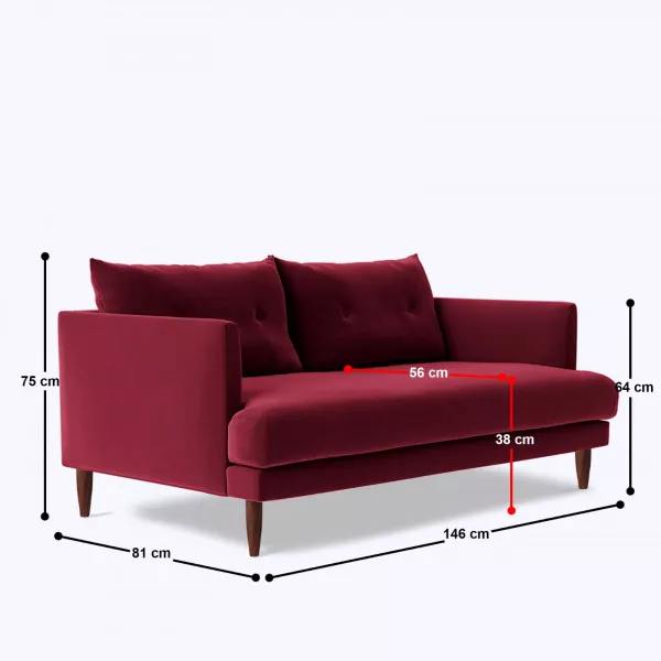Offlen 2 Seater Sofa - 57 on rent