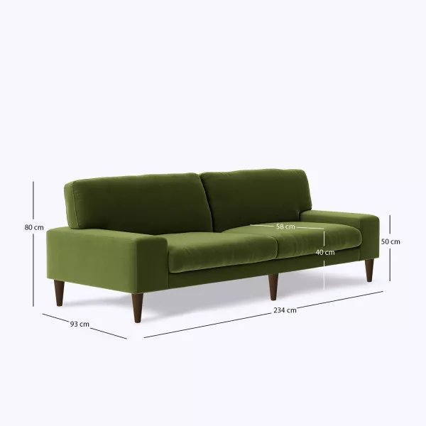 Spacino 4 Seater Sofa - 92" on rent