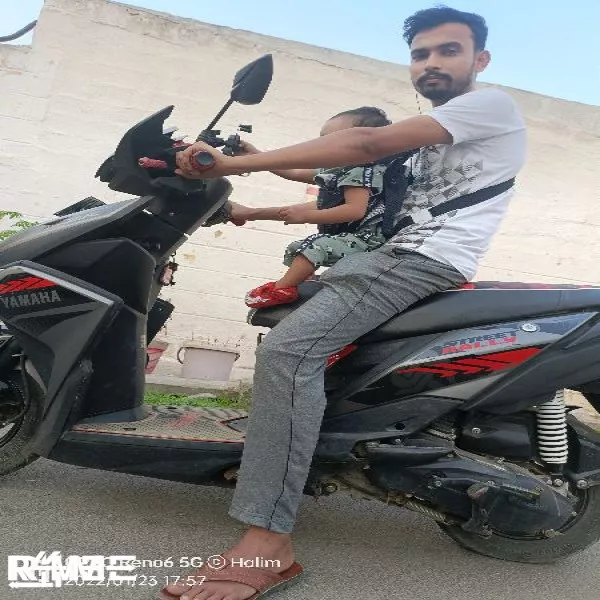 Yamaha Ray zr Scooty on rent