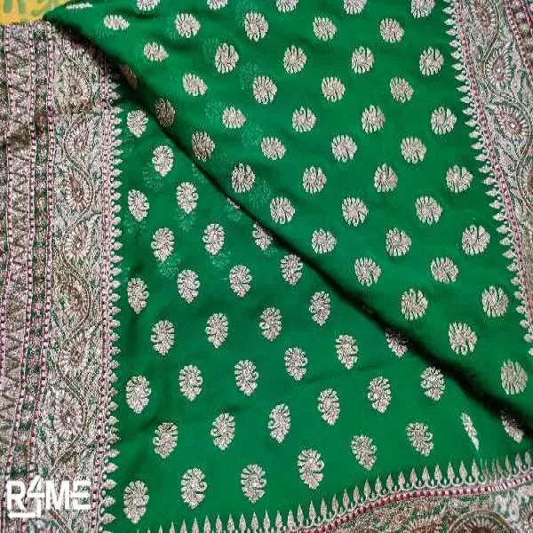 Heavy Georgette Saree on rent