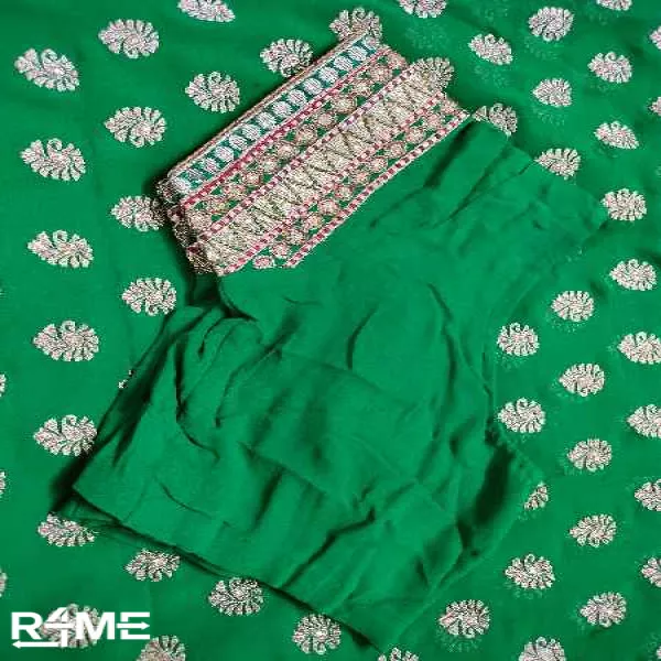 Heavy Georgette Saree on rent