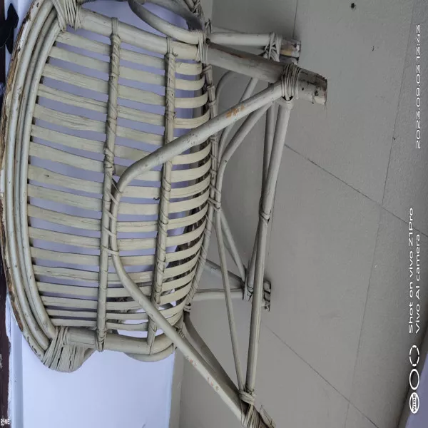 Cane wood chair on rent