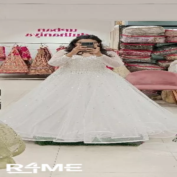 Wedding White Gown Christian on rent