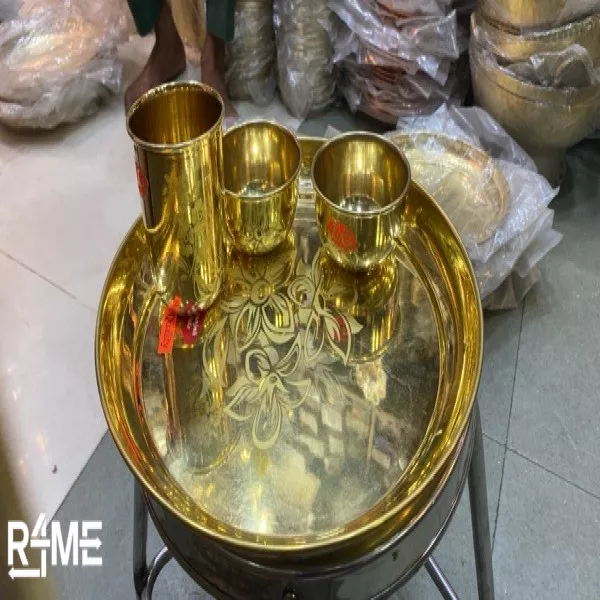 All Brass Utensils Available on rent