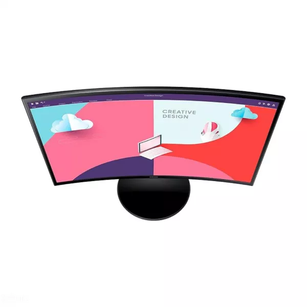 Samsung Curved Monitor 24-Inch, FHD on rent