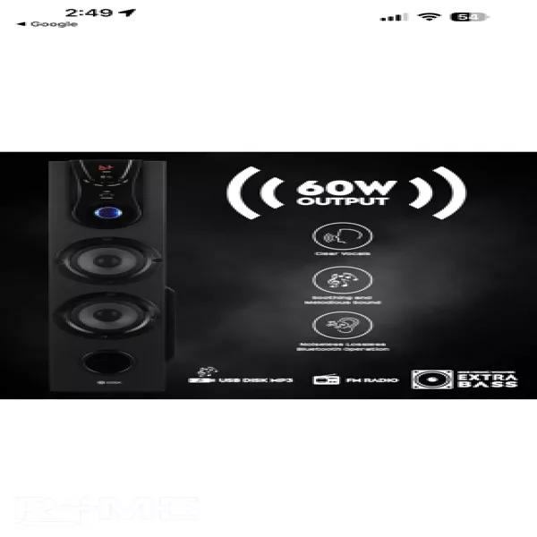 Sook Tornado 60 W Speaker on rent