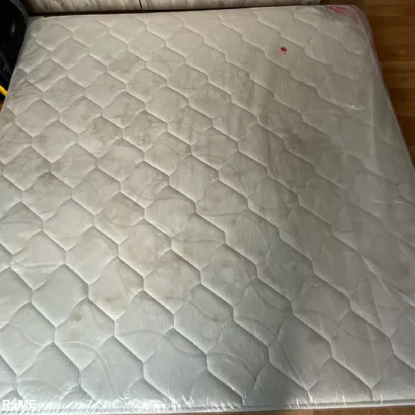 King size mattress 78*72 used for 7 years on rent
