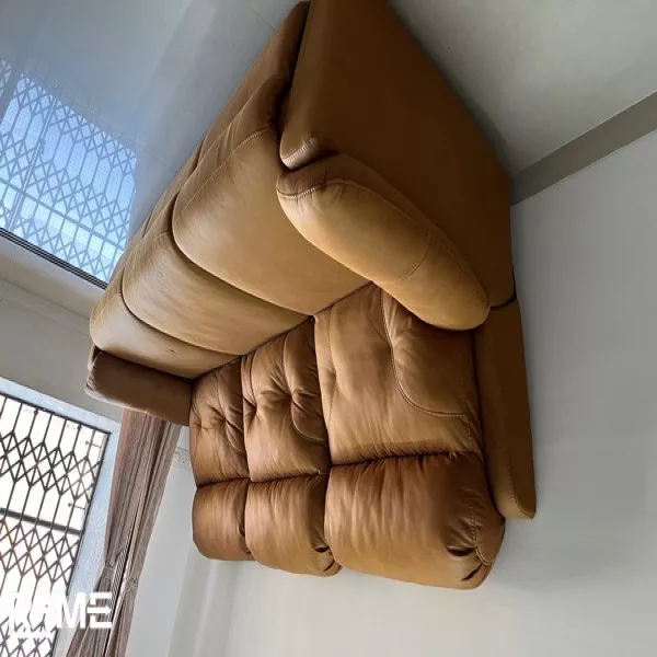 Three Seater Fabric Sofa on rent