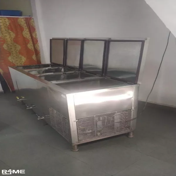 Deep Freezer, 4 Chambers for Industry & Events - 500 Litre (2ft x 5ft) on rent