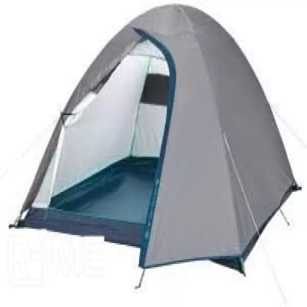 QUECHUA 3 Person Camping Tent - MH100, Grey on rent