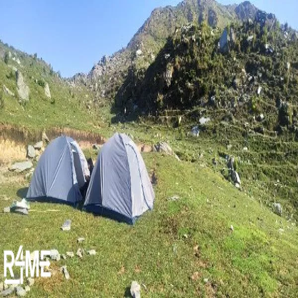 QUECHUA 3 Person Camping Tent - MH100, Grey on rent