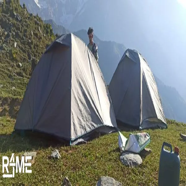 QUECHUA 3 Person Camping Tent - MH100, Grey on rent