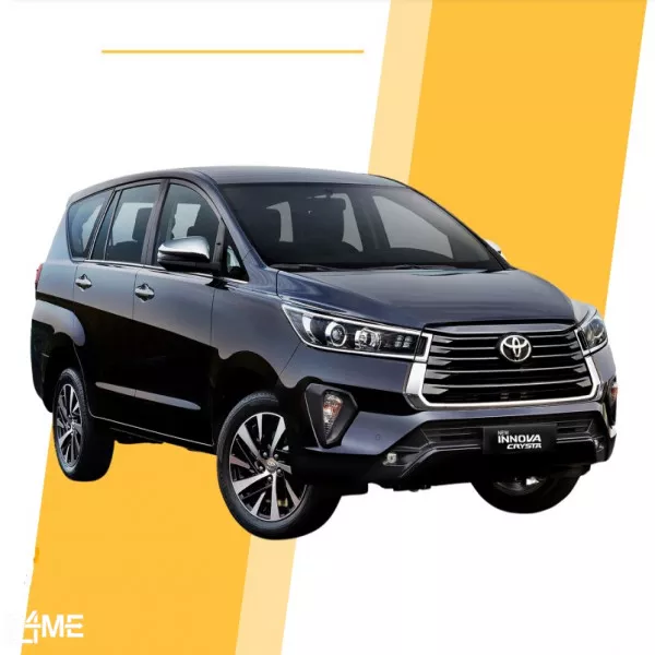 Toyota Innova Crysta (Automatic Transmission) on rent